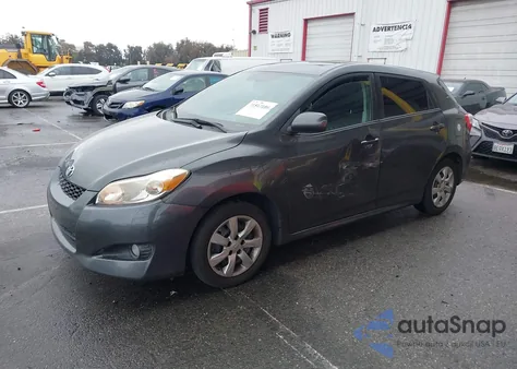 2011 Toyota Corolla Matrix S from USA, damaged, VIN 2T1KE4EE7BC047945